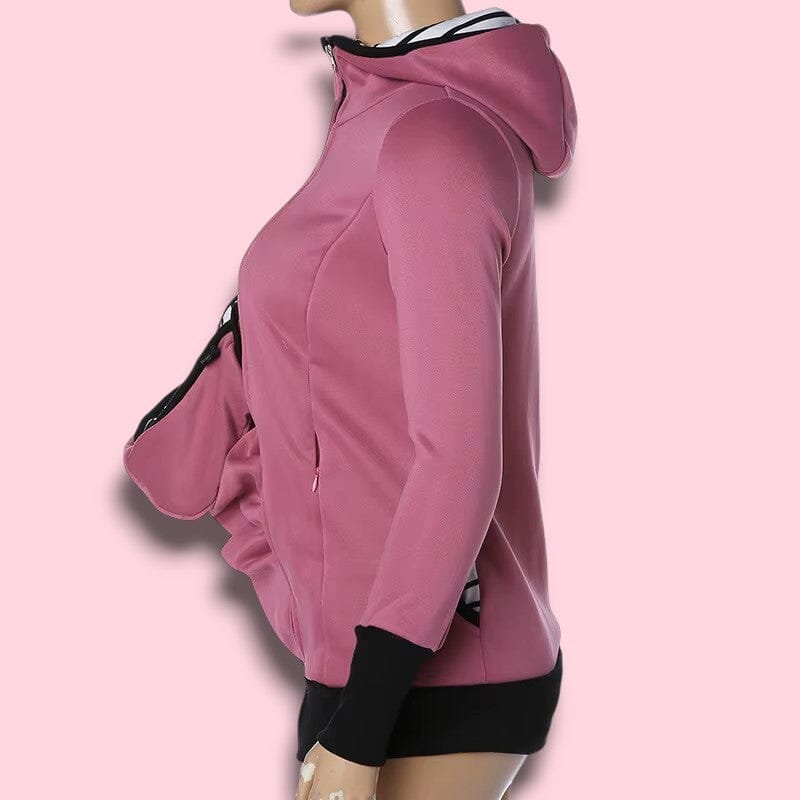 Manteau Maternité - NestHoodie™ - Rose