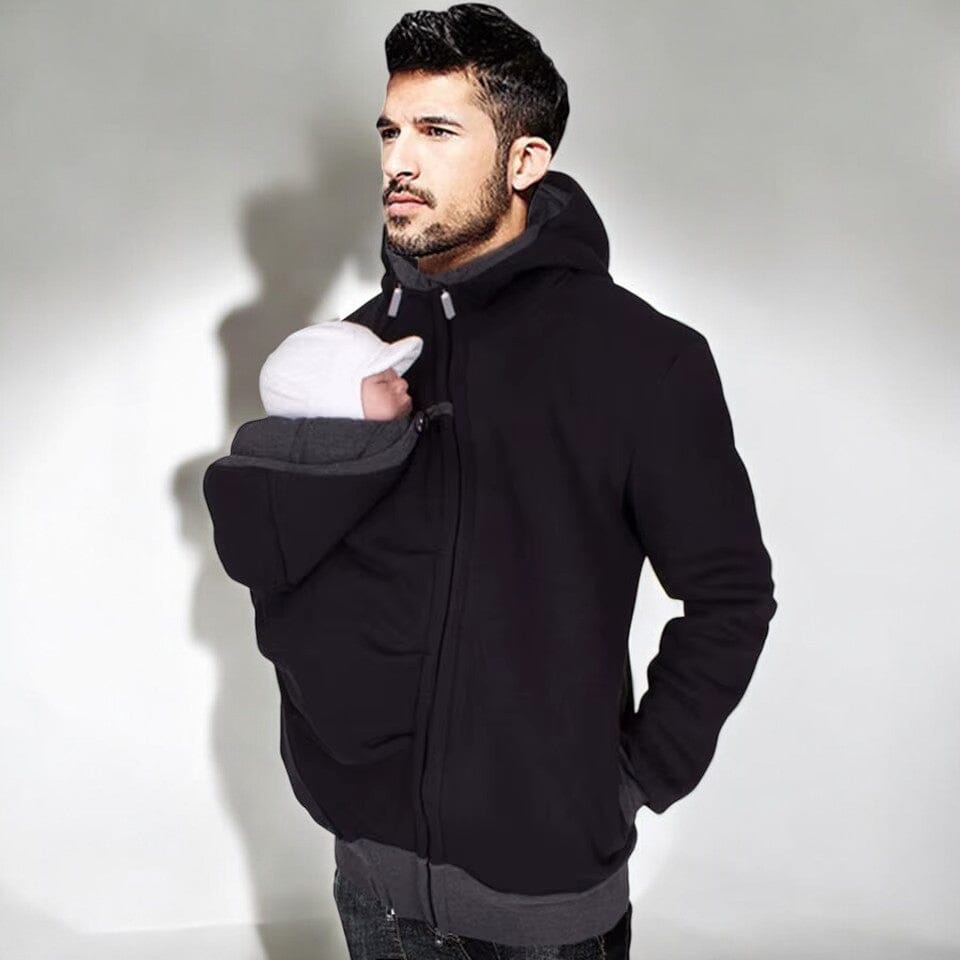 Manteau Maternité - NestHoodie™ - Noir