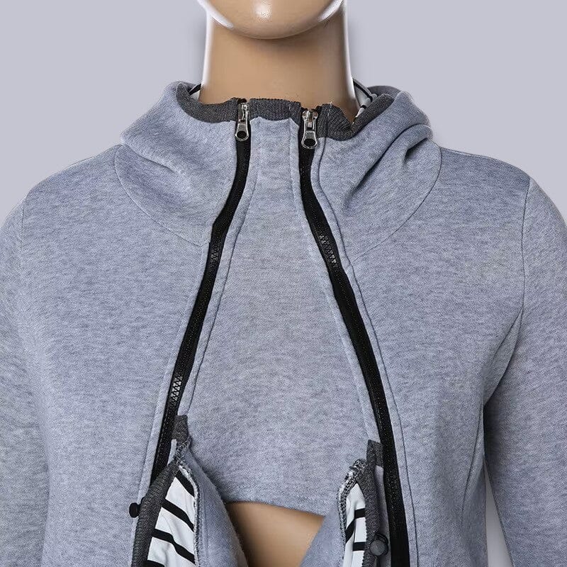 Manteau Maternité - NestHoodie™ - Gris
