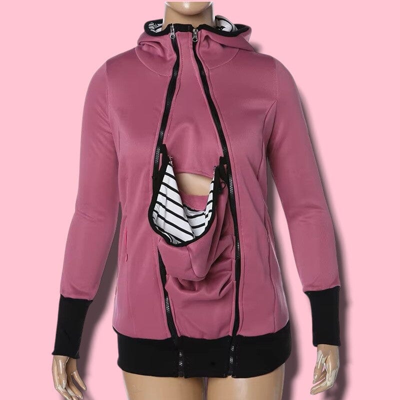 Manteau Maternité - NestHoodie™ - Rose