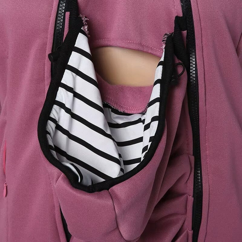 Manteau Maternité - NestHoodie™ - Rose