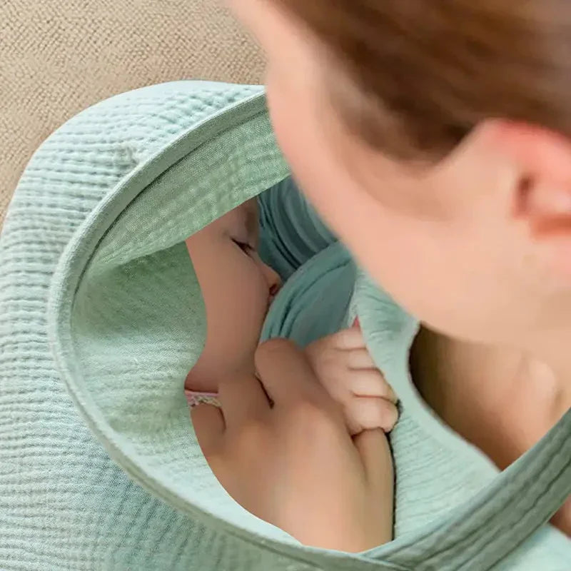 Cape d'allaitement - BreastfeedingCover™ - Vert Clair