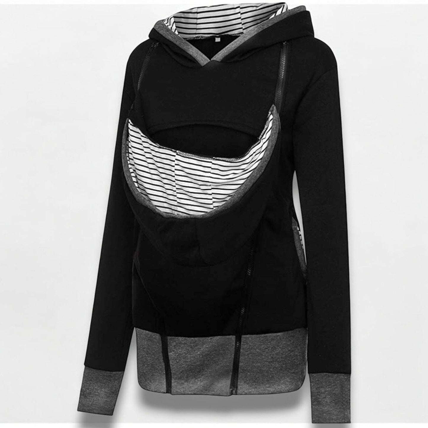 Manteau Maternité - NestHoodie™ - Noir