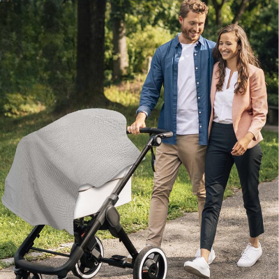 Cape d'allaitement - BreastfeedingCover™ - Gris