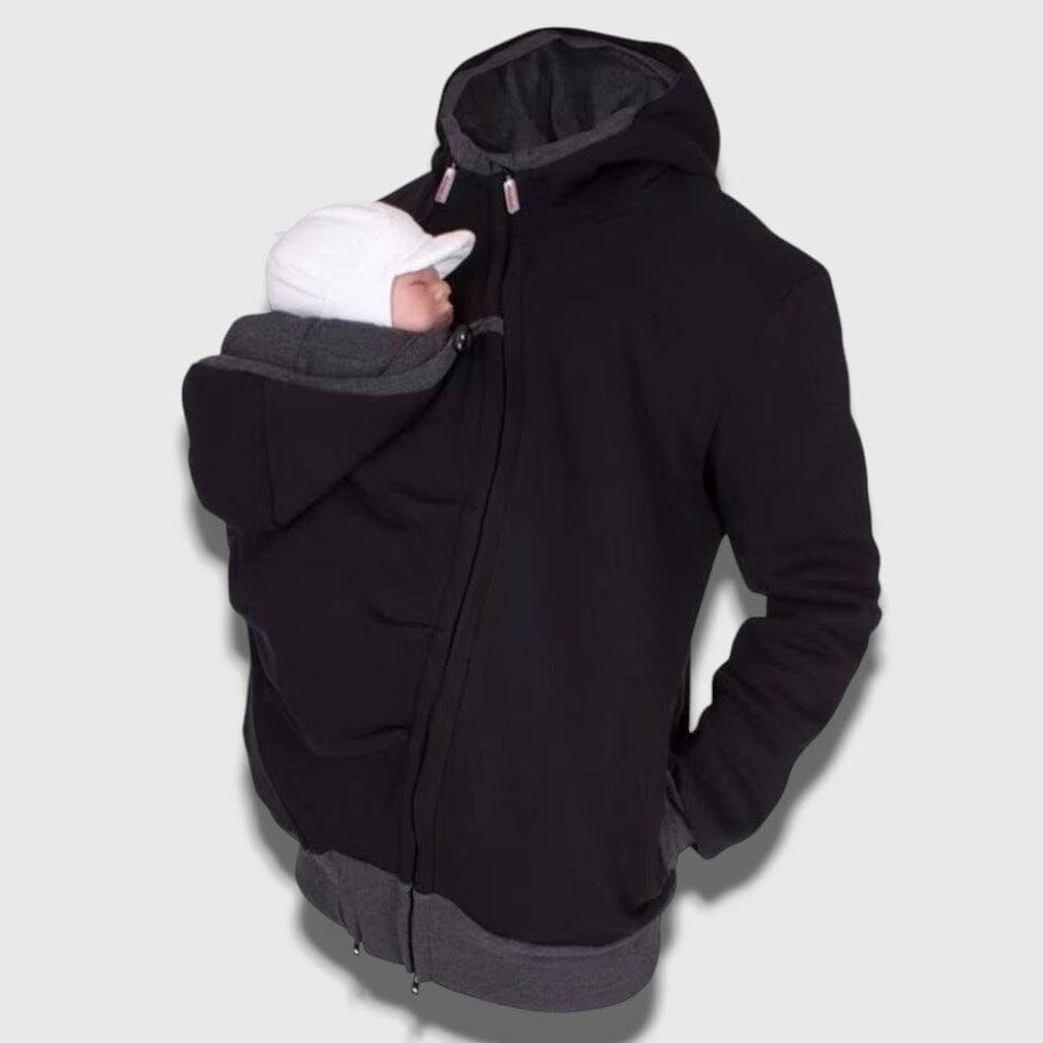Manteau Maternité - NestHoodie™ - Noir