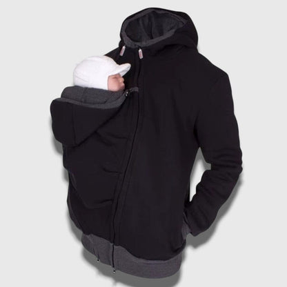 Manteau Maternité - NestHoodie™ - Noir