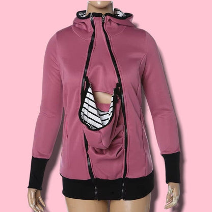 Manteau Maternité - NestHoodie™ - Rose