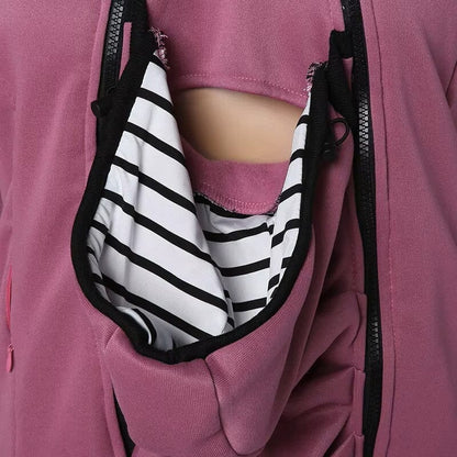 Manteau Maternité - NestHoodie™ - Rose