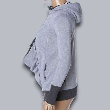 Manteau Maternité - NestHoodie™ - Gris