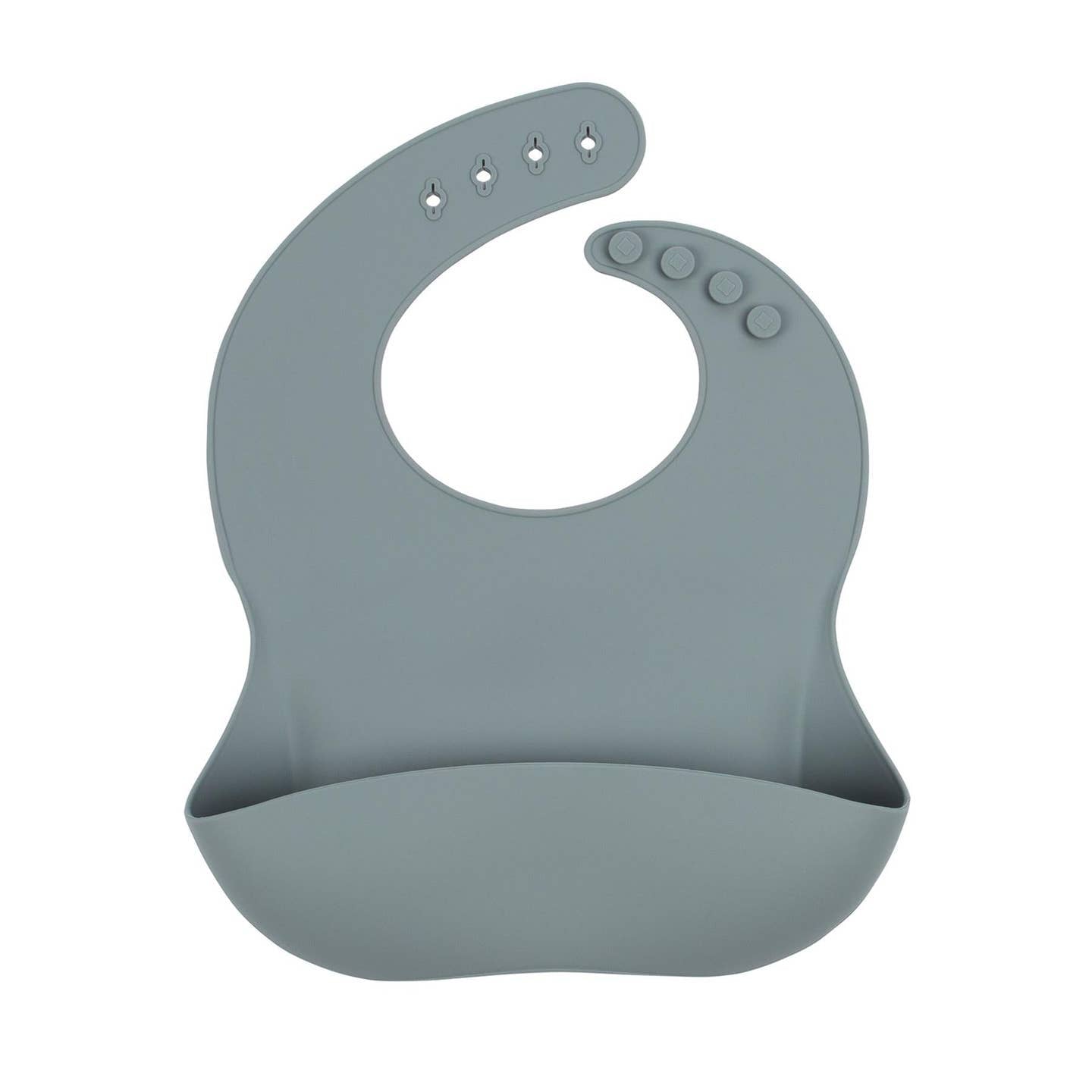 Silicone Baby Bib- Waterproof Easy Clean Feeding Bib