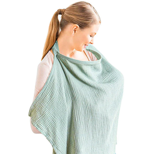 Cape d'allaitement - BreastfeedingCover™ - Vert Clair